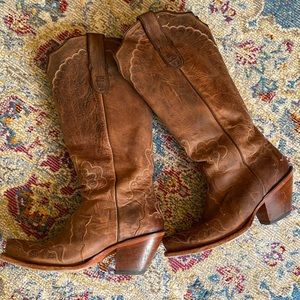 Tony Lana Distressed Leather Boots